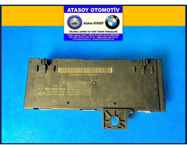 MERCEDES W223 BAGAJ AÇMA BEYNİ 2239007538 2239001938 2239008830 2239003530 A2239007538 A2239001938 A2239008830 A2239003530 5DS015851-04 5DS015851-02 5DS015851-01 A2239011219 A2239011316 A2239017414